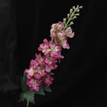Carregue a imagem na visualização da galeria, Flor Artificial de Seda Delphinium 75cm para Decoração Elegante
