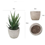 Carregue a imagem na visualização da galeria, Decoração Elegante com Mini Plantas Artificiais em Vaso

