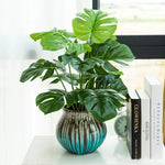 Carregue a imagem na visualização da galeria, Planta Artificial Monstera 43cm para Decoração de Interiores e Exteriores
