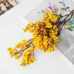 Carregue a imagem na visualização da galeria, Flor de Cerejeira Artificial Rosa Branco - Beleza Atemporal para Sua Decoração
