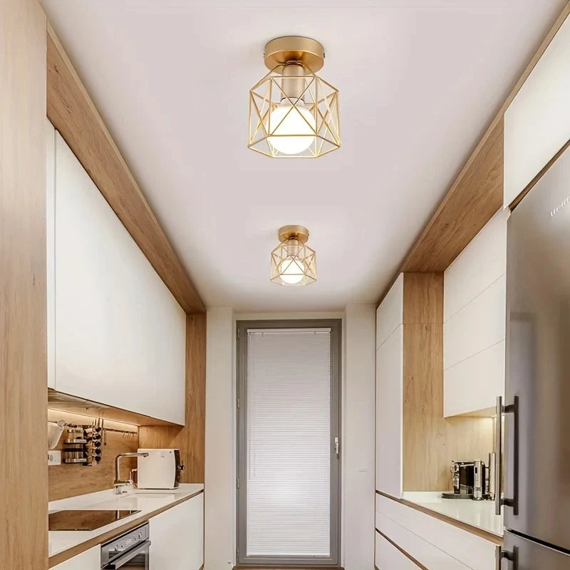 Lustre de Teto LED Moderno para Ambientes Elegantes