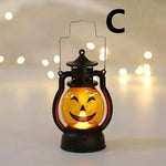 Carregue a imagem na visualização da galeria, Lanterna LED Decorativa de Abóbora para Halloween Loja Salve Decor
