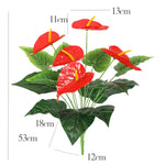 Carregue a imagem na visualização da galeria, Folhagem Artificial Monstera 53cm - Decoração Verde Vibrante
