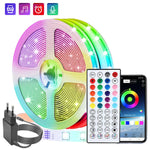 Carregue a imagem na visualização da galeria, Fita LED RGB Sincronizada com Música - Iluminação Inteligente
