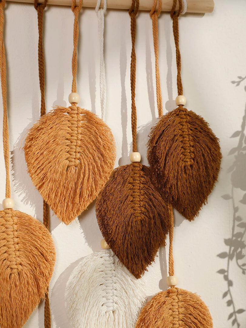 Tapeçaria de Parede Macramé Boho: Charme e Elegância
