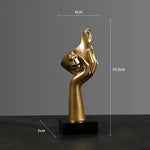 Carregue a imagem na visualização da galeria, Estátuas Abstratas de Resina: Elegância e Arte para Sua Decoração
