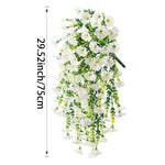 Carregue a imagem na visualização da galeria, Decoração Suspensa de Flores Artificiais 75cm - Beleza Perene
