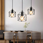 Carregue a imagem na visualização da galeria, Lustre Vintage LED Estilo Nórdico para Sala de Jantar
