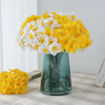 Carregue a imagem na visualização da galeria, Bouquet de Narcisos de Seda para Decoração Elegante
