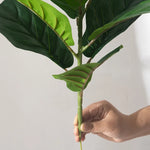 Carregue a imagem na visualização da galeria, Ficus Artificial 38cm com Folhas de Violino para Decoração
