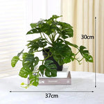 Carregue a imagem na visualização da galeria, Folha de Palmeira Artificial para Decoração Tropical
