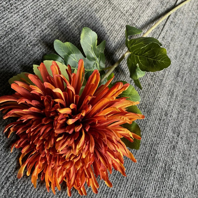 Crisântemo de Seda Luxuoso para Decoração e Eventos