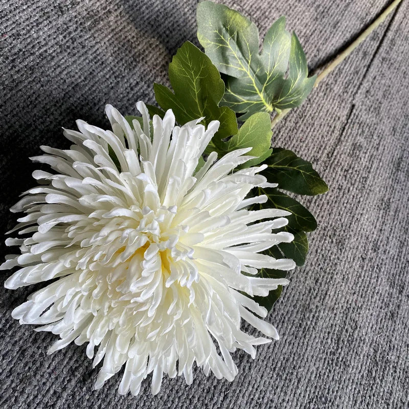 Crisântemo de Seda Luxuoso para Decoração e Eventos