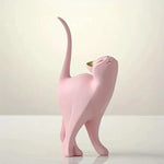 Carregue a imagem na visualização da galeria, Estátuas de Gato em Resina para Decoração Elegante
