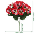 Carregue a imagem na visualização da galeria, Flores Artificiais de Seda para Decoração Elegante
