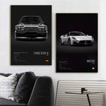 Carregue a imagem na visualização da galeria, Arte em Tela de Carros Icônicos - Decoração Moderna
