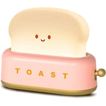 Carregue a imagem na visualização da galeria, Luz Noturna Kawaii Pão LED com Temporizador e Brilho Ajustável
