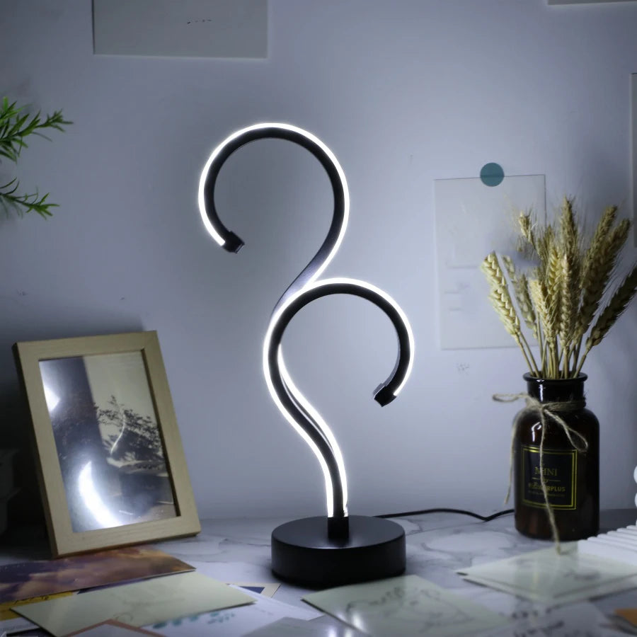 Luminária de Mesa USB com Escurecimento Tricolor para Proteção Ocular