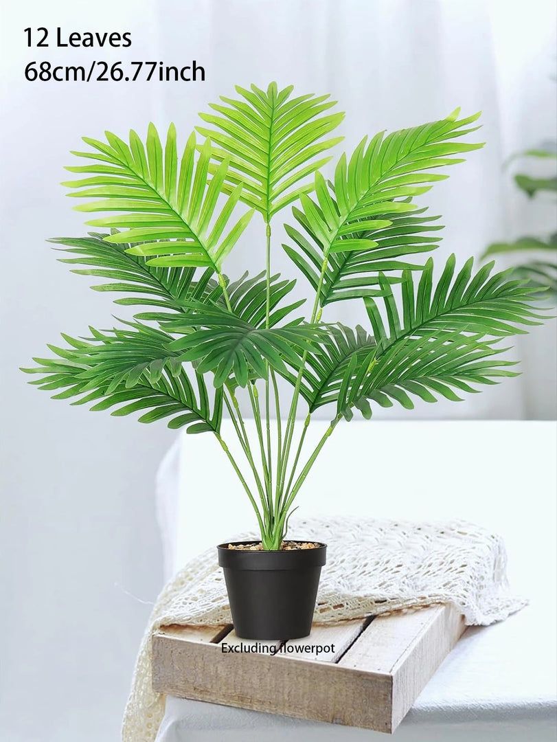 Palmeira Artificial Tropical 70-120cm para Decoração Loja Salve Decor