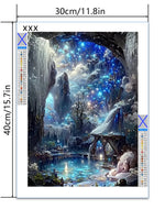 Carregue a imagem na visualização da galeria, Pintura Diamante DIY Estrelado: Arte Brilhante para Sua Casa
