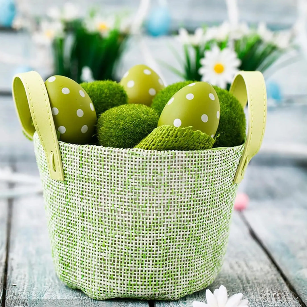 Pedras de Musgo Artificial para Decoração Natural - 10 Peças