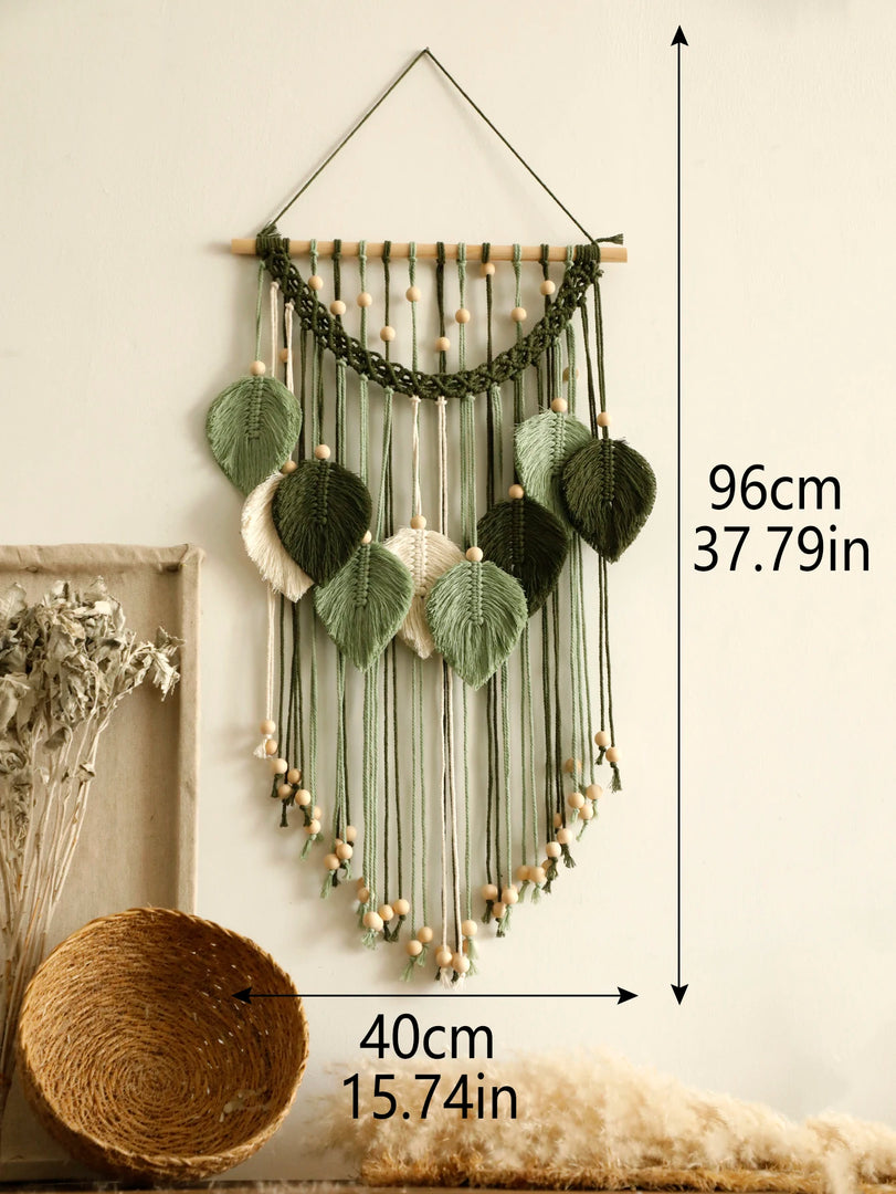 Tapeçaria de Parede Macramé Boho: Charme e Elegância
