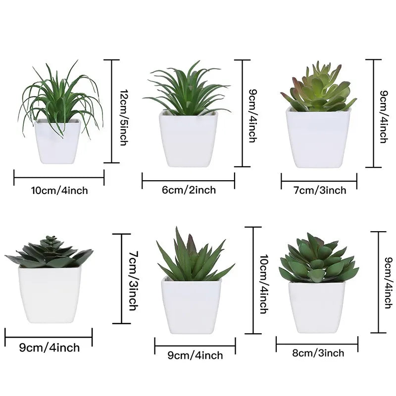 Mini Suculentas Artificiais: Beleza Natural para Sua Casa