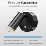 Carregue a imagem na visualização da galeria, Luminária LED Magnética USB Recarregável com Controle Toque
