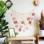 Carregue a imagem na visualização da galeria, Guirlanda de Folhas de Macramê para Decoração Boho
