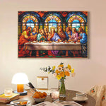 Carregue a imagem na visualização da galeria, Pintura Diamante Última Ceia - Arte e Decoração Elegante
