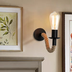 Carregue a imagem na visualização da galeria, https://salvedecor.com/products/luminaria-parede-industrial-corda-canhamo
