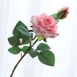 Carregue a imagem na visualização da galeria, Rosas de Seda Artificiais para Decoração Elegante
