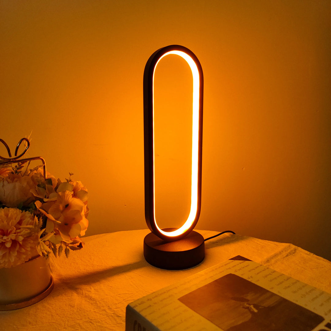 Luminária LED de Mesa com Escurecimento Tricolor