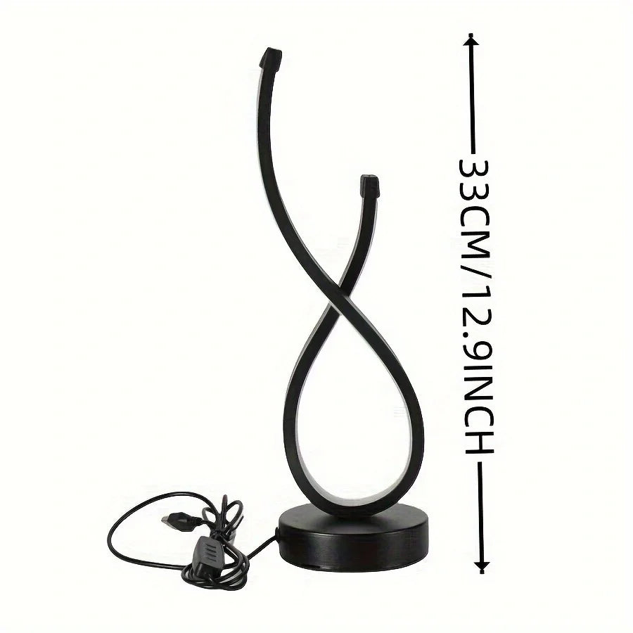 Abajur LED Decorativo Art Deco - Elegância e Versatilidade