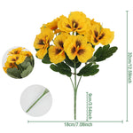 Carregue a imagem na visualização da galeria, Flores Artificiais de Seda para Decoração Elegante
