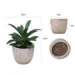 Carregue a imagem na visualização da galeria, Decoração Elegante com Mini Plantas Artificiais em Vaso
