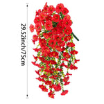 Carregue a imagem na visualização da galeria, Decoração Suspensa de Flores Artificiais 75cm - Beleza Perene
