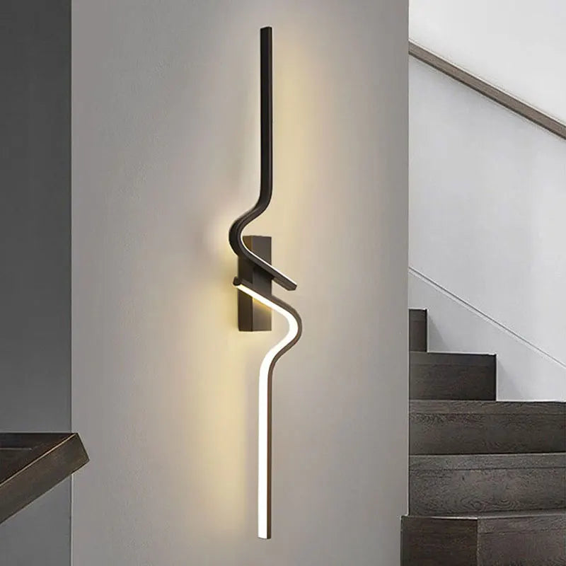 Luminária de Parede LED Moderna com Iluminação Dupla