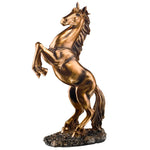 Carregue a imagem na visualização da galeria, Elegante Escultura de Cavalo em Resina - Decoração Interior
