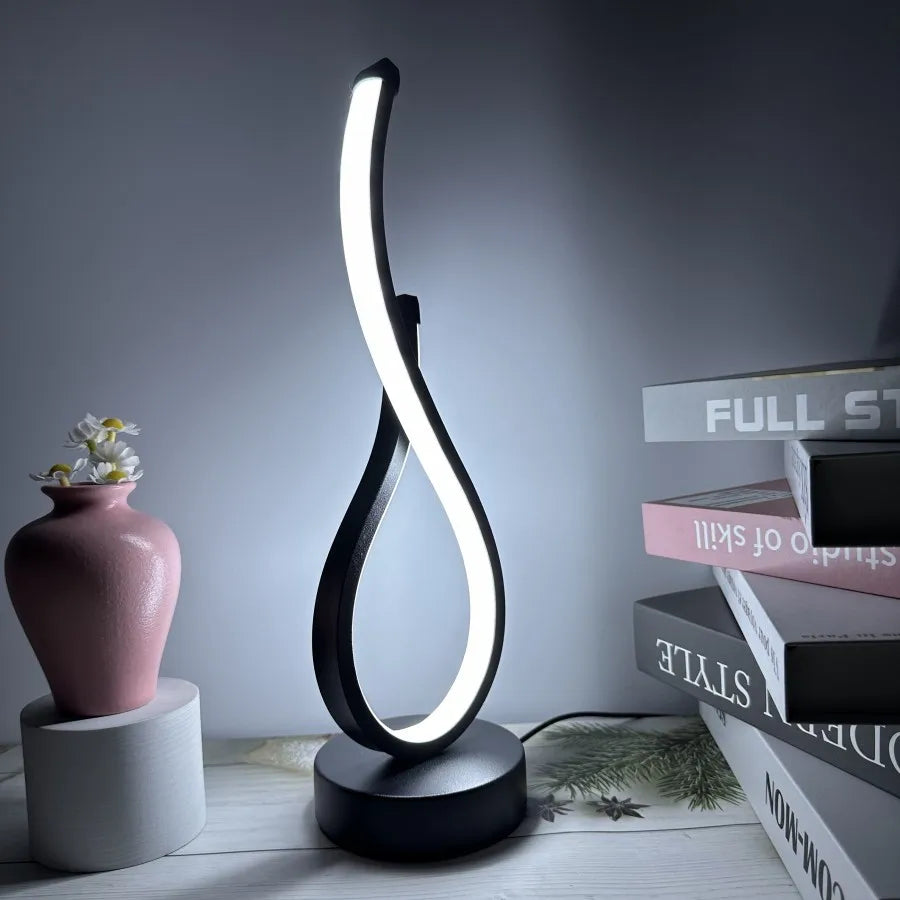 Abajur LED Decorativo Art Deco - Elegância e Versatilidade
