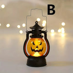 Carregue a imagem na visualização da galeria, Lanterna LED Decorativa de Abóbora para Halloween Loja Salve Decor
