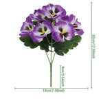 Carregue a imagem na visualização da galeria, Flores Artificiais de Seda para Decoração Elegante
