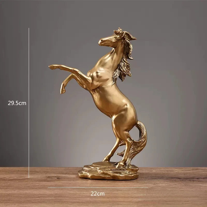 Escultura de Cavalo em Resina: Elegância e Inspiração para Sua Decoração