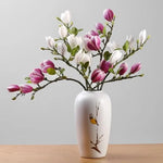 Carregue a imagem na visualização da galeria, Magnólia Artificial Elegante para Decoração de Interiores
