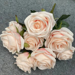 Carregue a imagem na visualização da galeria, Buquê de Rosas Artificiais Elegantes para Decoração de Casamento
