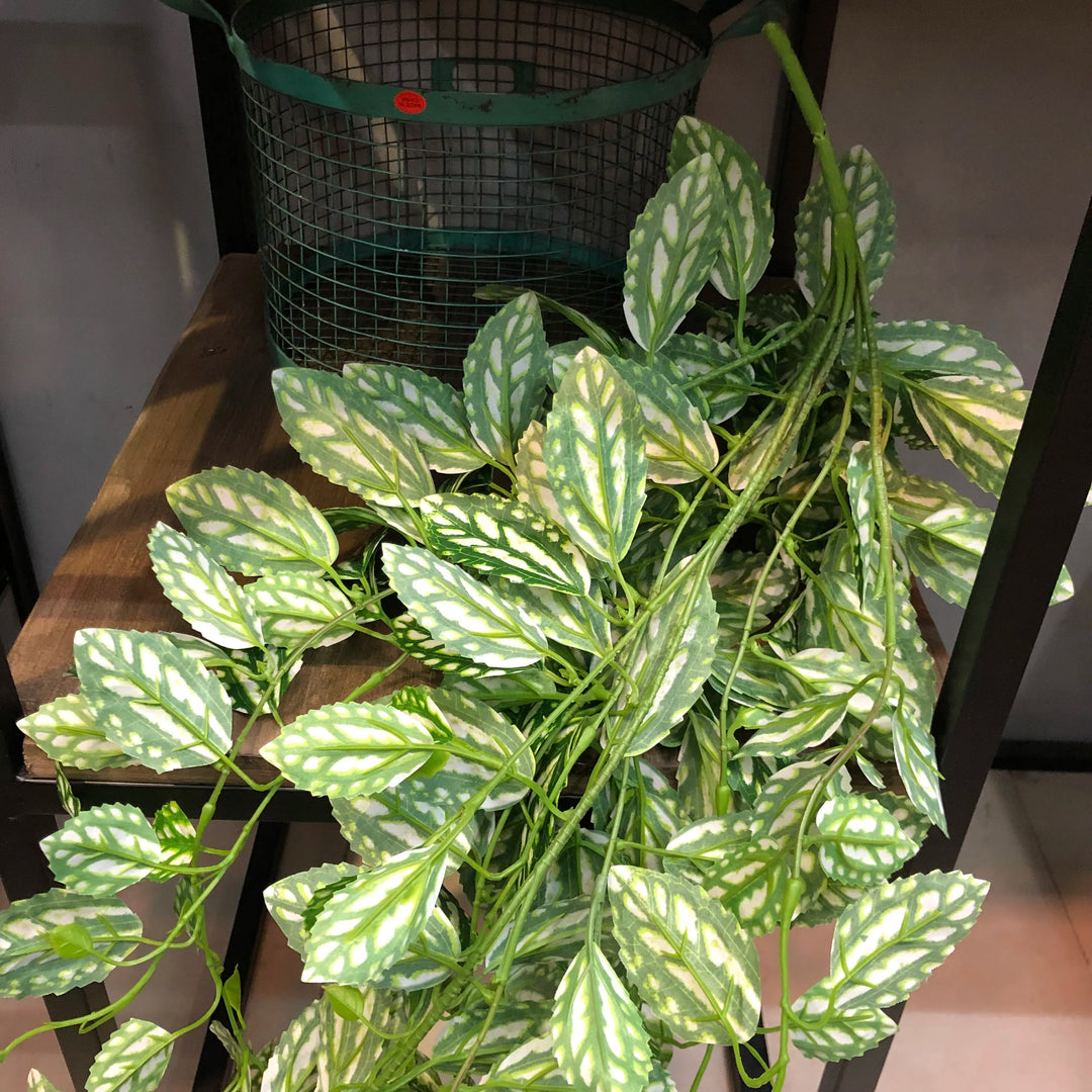 Folhagem Artificial Tropical 100cm para Decoração de Interiores