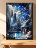 Carregue a imagem na visualização da galeria, Pintura Diamante DIY Estrelado: Arte Brilhante para Sua Casa

