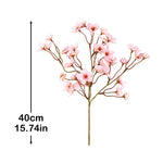 Carregue a imagem na visualização da galeria, Ramo de Flor de Cerejeira Artificial 40cm para Decoração e Casamentos

