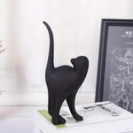 Carregue a imagem na visualização da galeria, Estátuas de Gato em Resina para Decoração Elegante
